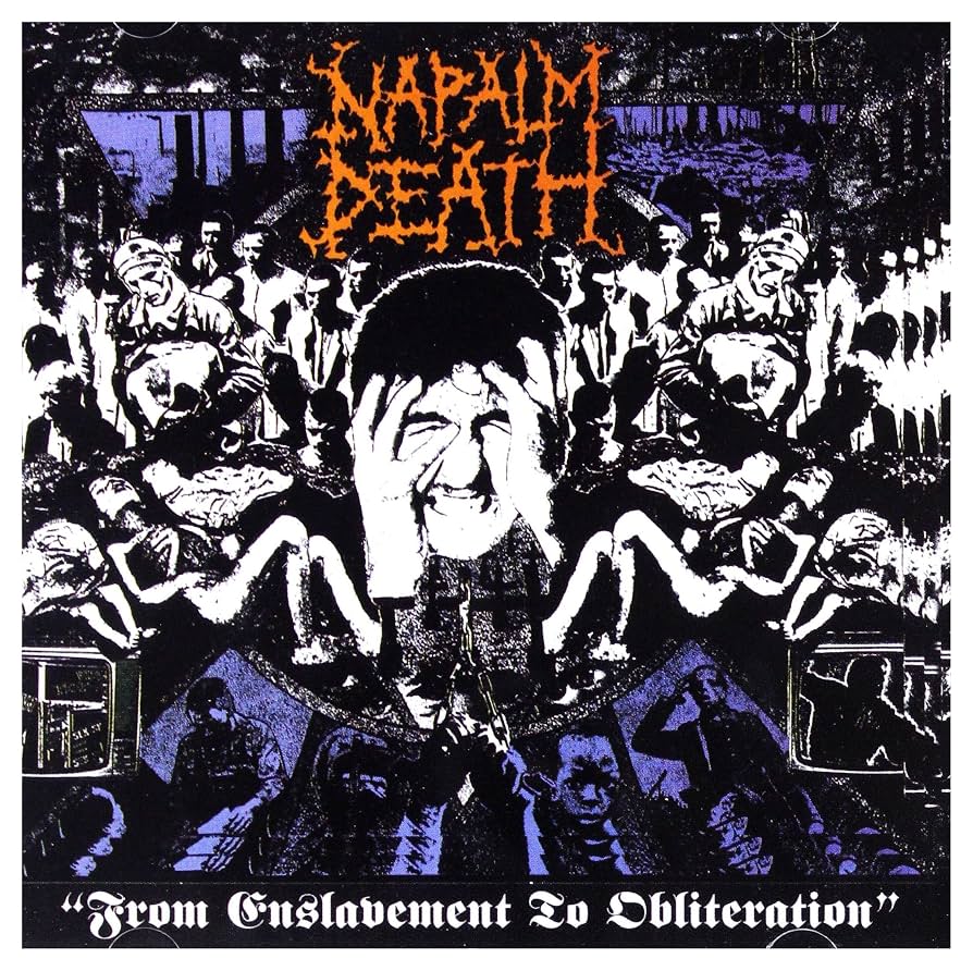 Napalm Death - From Enslavement To Obliteration cover artwork