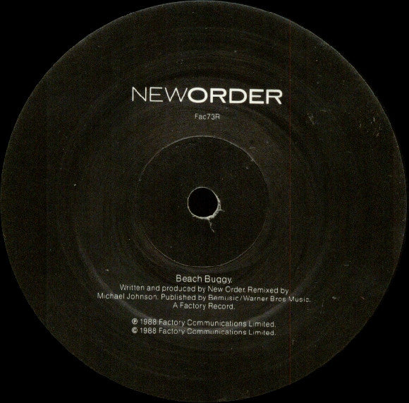 NewOrder* : Blue Monday 1988 (12", Single)