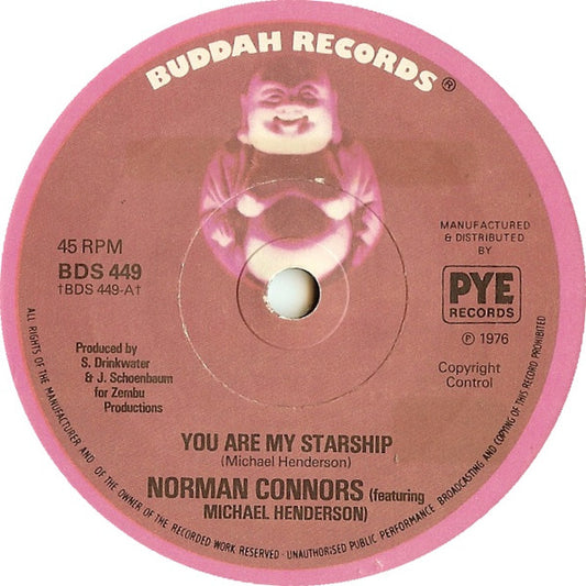 Norman Connors : You Are My Starship (7", Single, Sol)