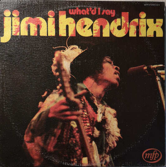Jimi Hendrix : What'd I Say (LP, RP, Tex)