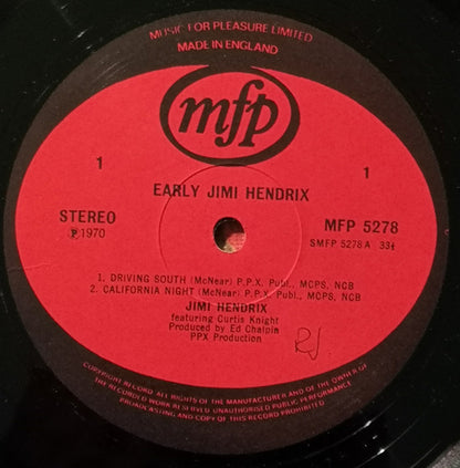 Jimi Hendrix : What'd I Say (LP, RP, Tex)