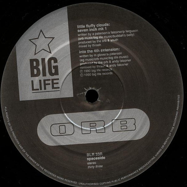 The Orb : Little Fluffy Clouds (Remix) (12", Single)