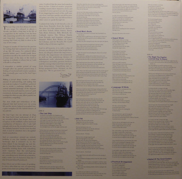 Sting : The Last Ship (LP, Album, RE, RM, 180)