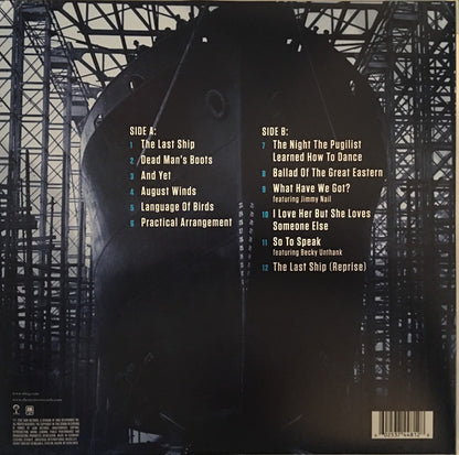 Sting : The Last Ship (LP, Album, RE, RM, 180)