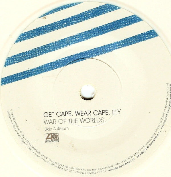 Get Cape. Wear Cape. Fly : War Of The Worlds (7", Single, Ltd, 1/2)