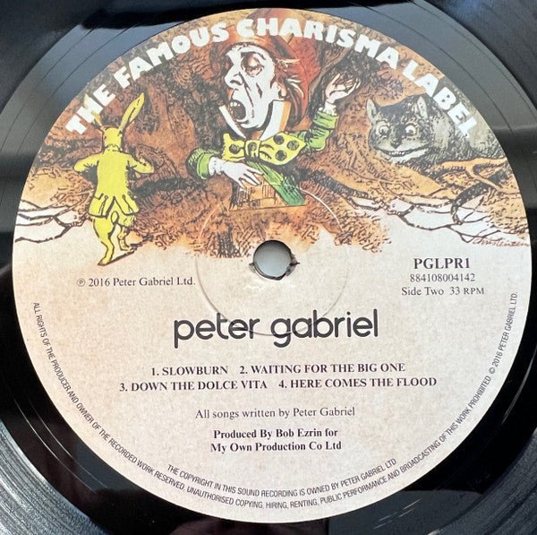 Peter Gabriel : Peter Gabriel (LP, Album, RE, RM, 180)