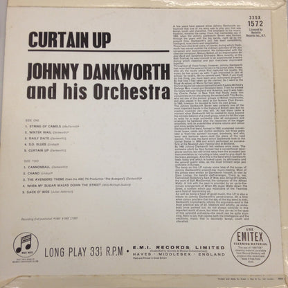 Johnny Dankworth and his Orchestra* : Curtain Up (LP, Comp, Mono)
