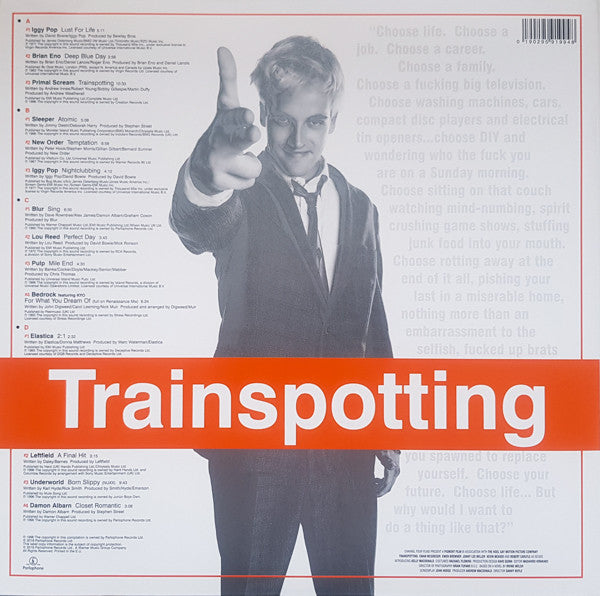 Various : Trainspotting (Music From The Motion Picture) (2xLP, Comp, RE, 20t)