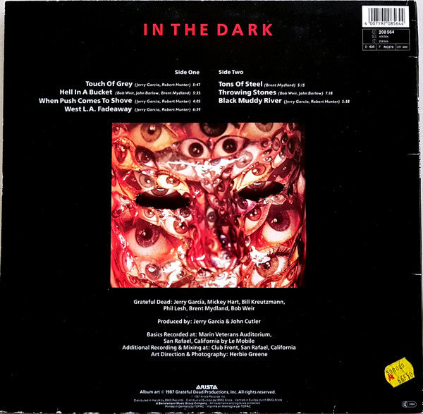 Grateful Dead* : In The Dark (LP, Album)