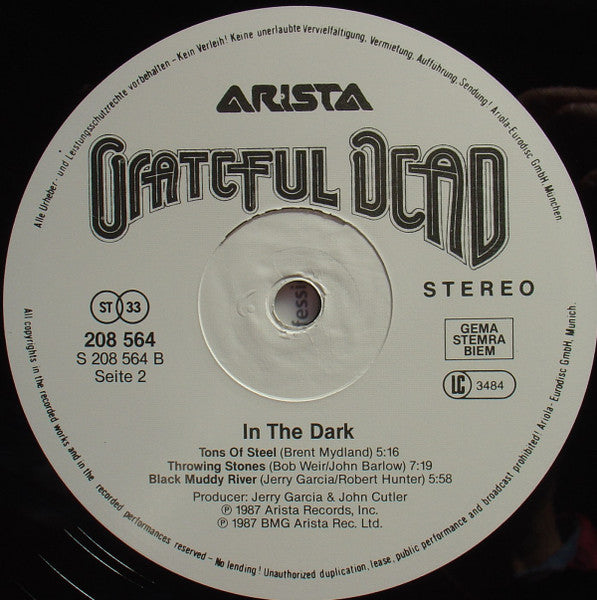Grateful Dead* : In The Dark (LP, Album)