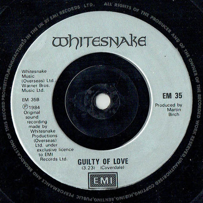 Whitesnake : Here I Go Again (USA Single Remix) (7", Single, Inj)