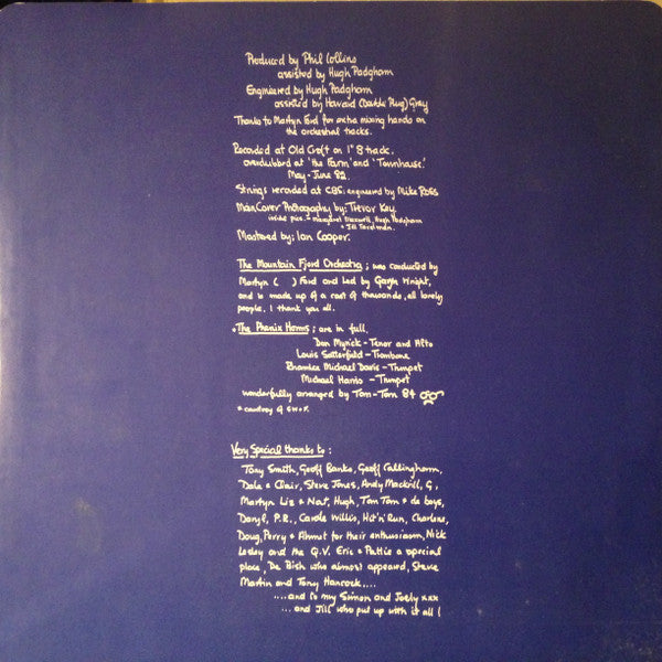 Phil Collins : Hello, I Must Be Going! (LP, Album, Gat)