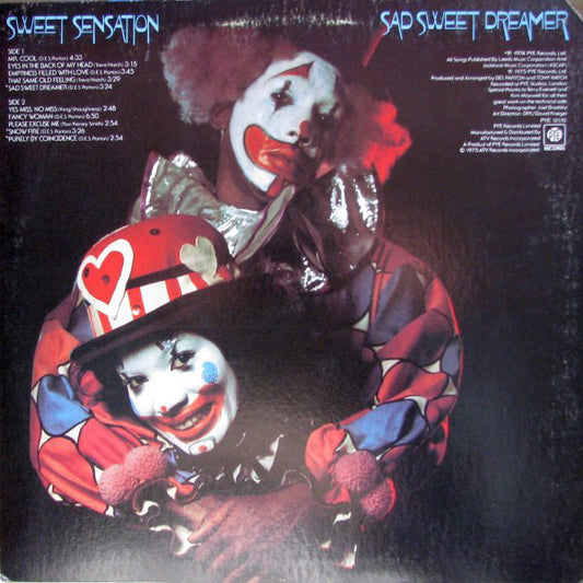 Sweet Sensation (2) : Sad Sweet Dreamer (LP, Album, Pit)