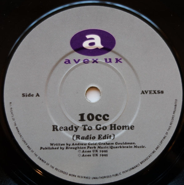 10cc : Ready To Go Home (7", Single)