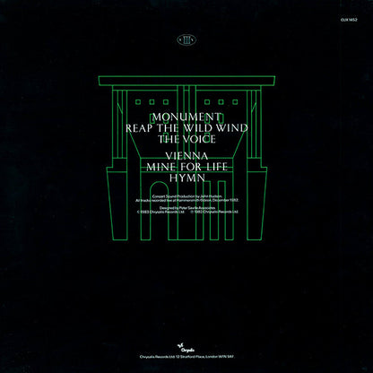 Ultravox : Monument The Soundtrack (LP, Album)