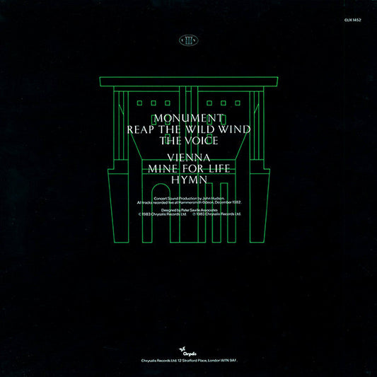 Ultravox : Monument The Soundtrack (LP, Album)