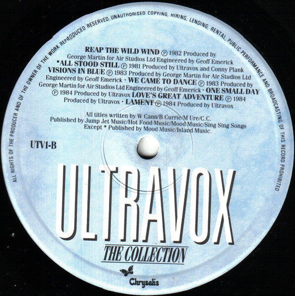 Ultravox : The Collection (LP, Album, Comp)