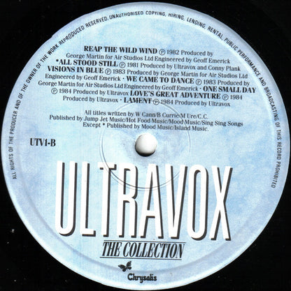Ultravox : The Collection (LP, Album, Comp)