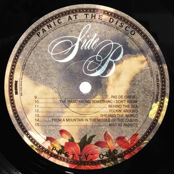 Vinyl outlet Record - Pretty Odd by Panic at the Disco