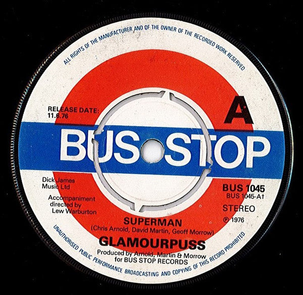 Glamourpuss (2) : Superman (7", Single, Promo)