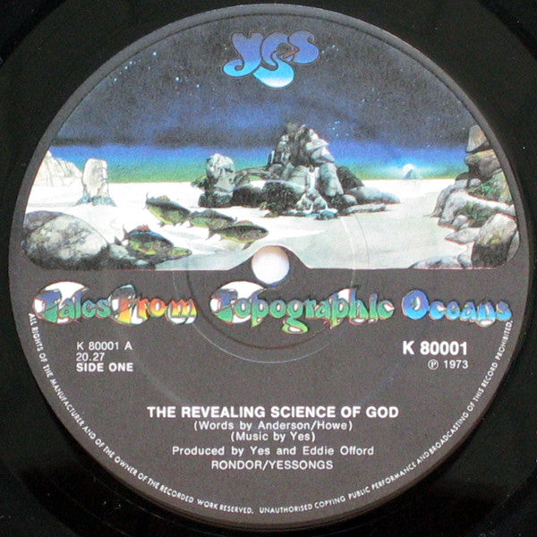 Yes : Tales From Topographic Oceans (2xLP, Album)