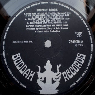 Captain Beefheart And The Magic Band : Dropout Boogie (LP, Album, RE)
