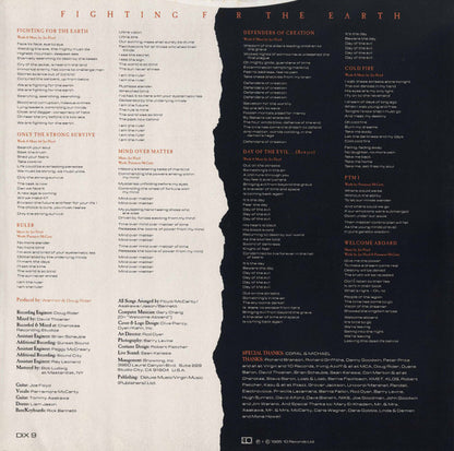 Warrior (6) : Fighting For The Earth (LP, Album)