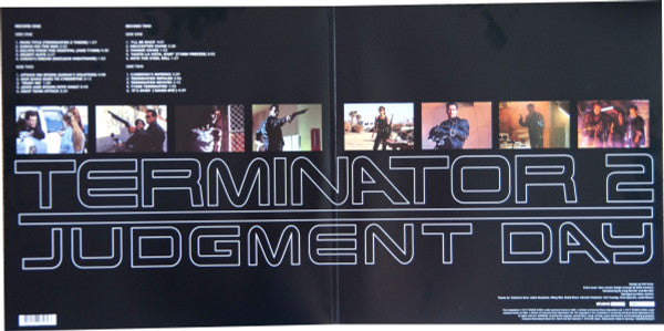 Brad Fiedel : Terminator 2: Judgment Day (Original Soundtrack Recording) (2xLP, Album, RE, RM)