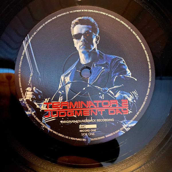 Brad Fiedel : Terminator 2: Judgment Day (Original Soundtrack Recording) (2xLP, Album, RE, RM)