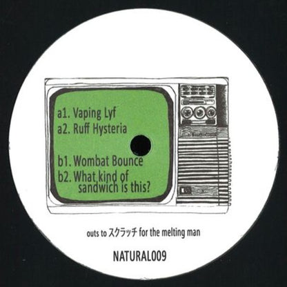 DJ Seinfeld : Ruff Hysteria (12", EP)