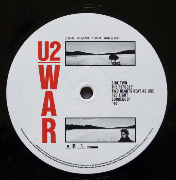 U2 : War (LP, Album, RE, Gat)