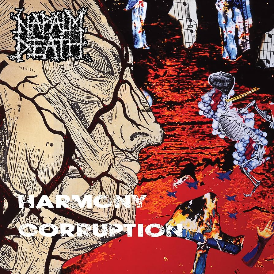 Napalm Death - Harmony Corruption cover artwork