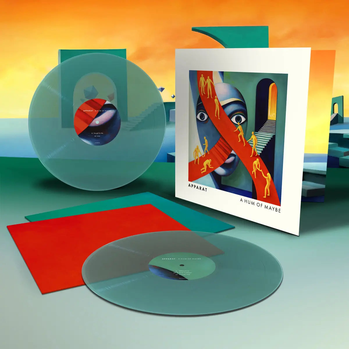 Apparat - A Hum Of Maybe (Turquoise)