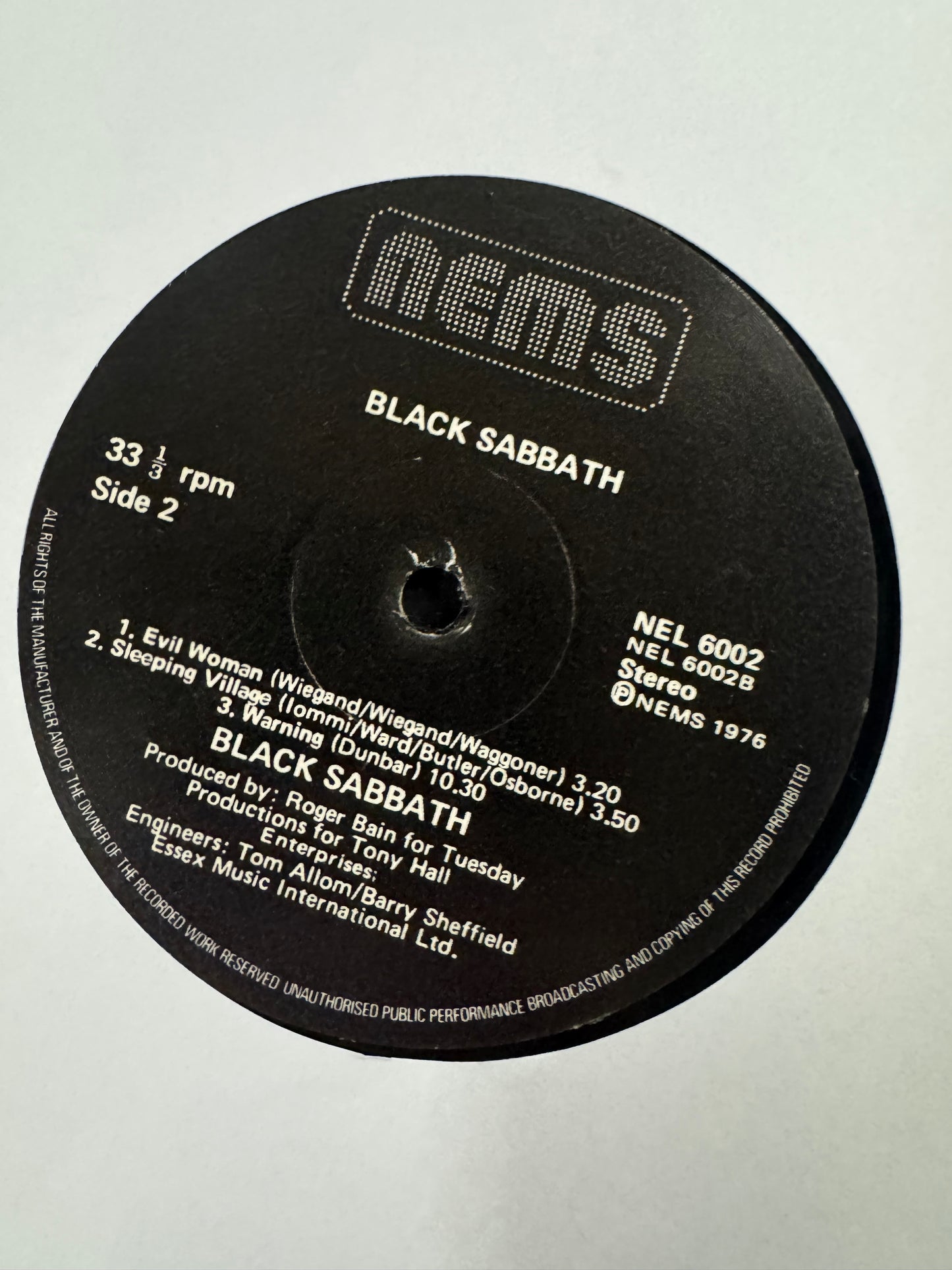 Black Sabbath - Black Sabbath