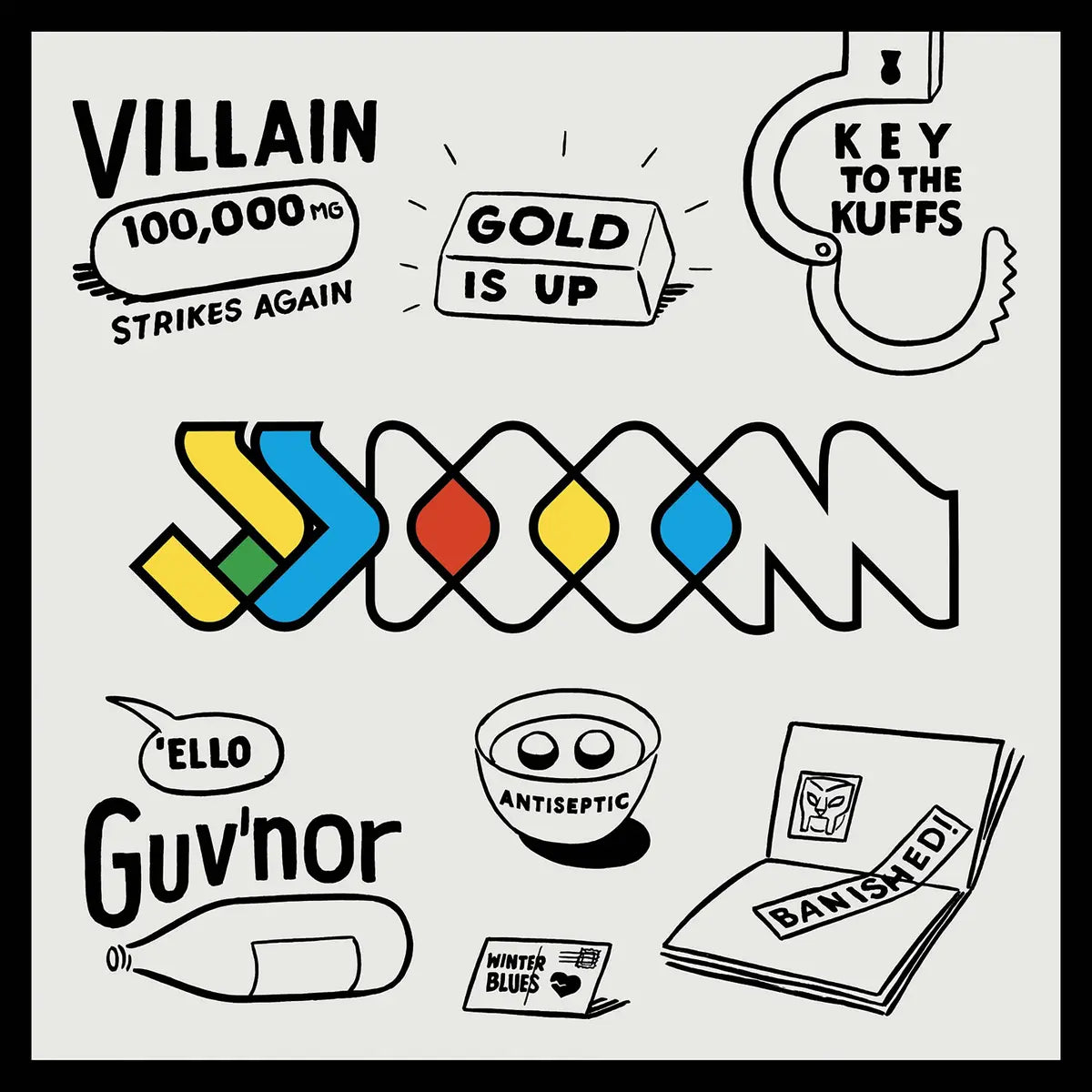 JJ DOOM (MF DOOM & Jneiro Jarel) - Key to the Kuff
