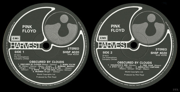 Pink Floyd - Obscured By Clouds