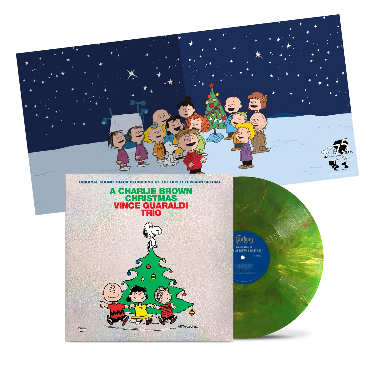 Vince Guaraldi Trio – A Charlie Brown Christmas (Holo Sleeve + Christmas Tree Vinyl)
