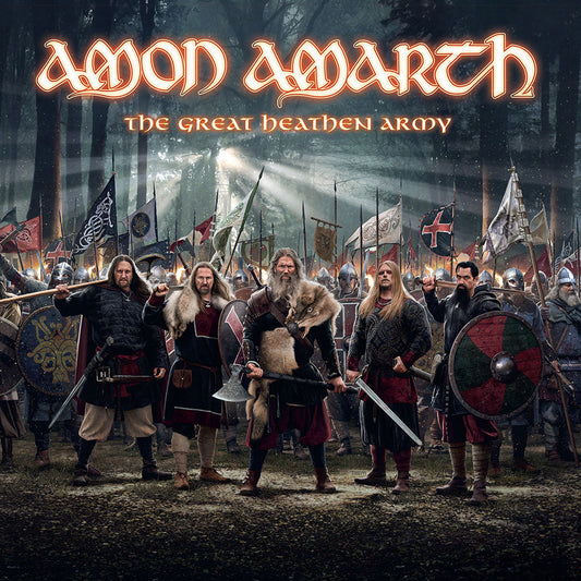 Amon Amarth - Great Heathen Army (White Marble)