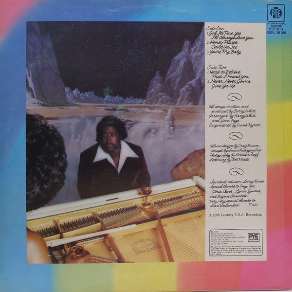 Barry White : Stone Gon' (LP, Album)