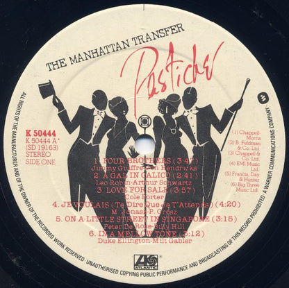 The Manhattan Transfer : Pastiche (LP, Album)