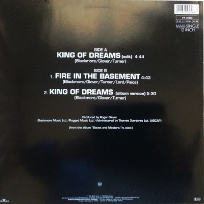 Deep Purple : King Of Dreams (12", Maxi)