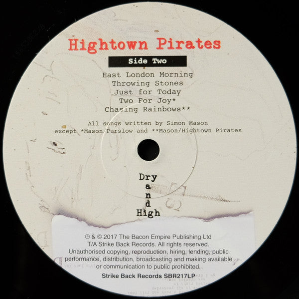 Hightown Pirates : Dry and High (LP, Album)