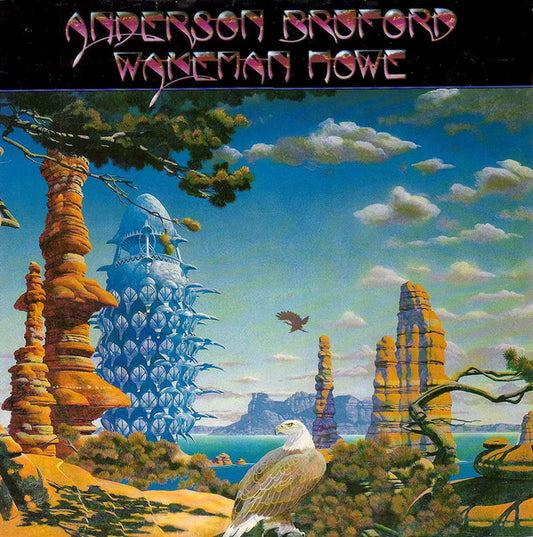 Anderson Bruford Wakeman Howe : Anderson Bruford Wakeman Howe (LP, Album, Gat)