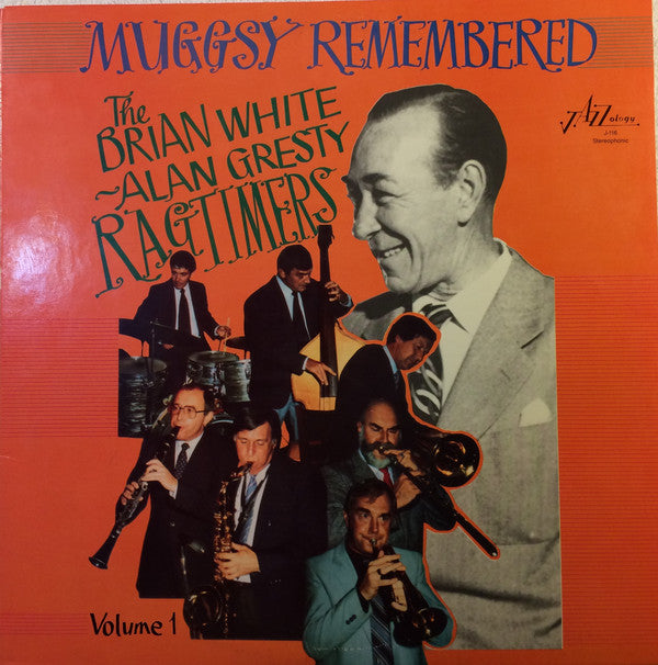 The Brian White~Alan Gresty Ragtimers : Muggsy Remembered (LP, Album)