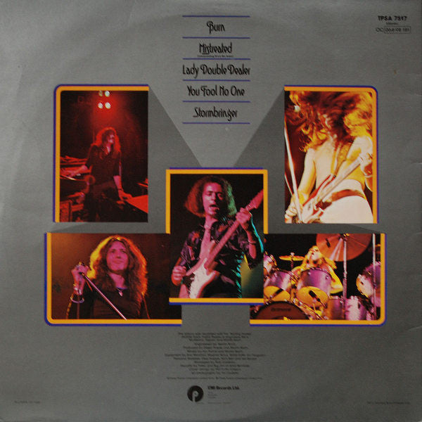 Deep Purple : Made In Europe (LP, Album, Gat)