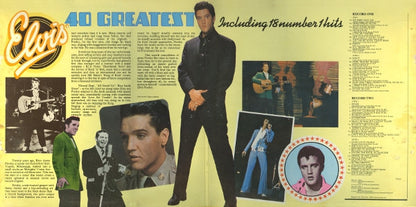 Elvis Presley : Elvis' 40 Greatest (2xLP, Comp, Gat)