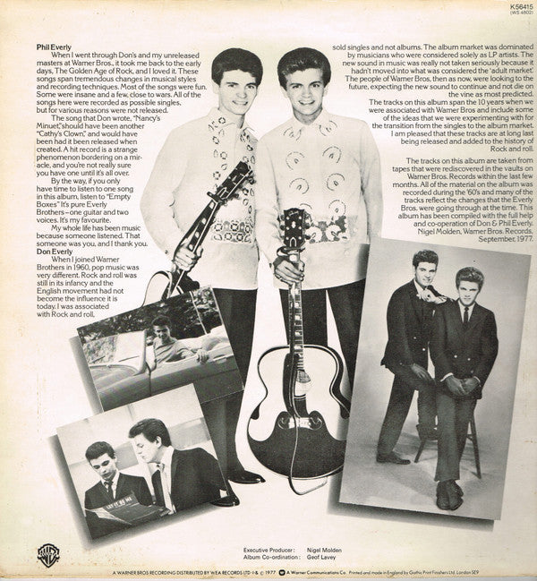 The Everly Brothers* : The New Album (LP, Album)