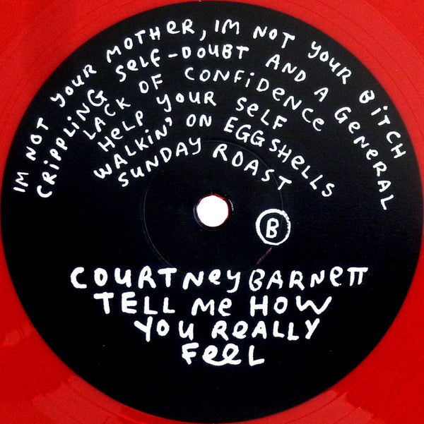 Courtney Barnett : Tell Me How You Really Feel (LP, Album, Red)