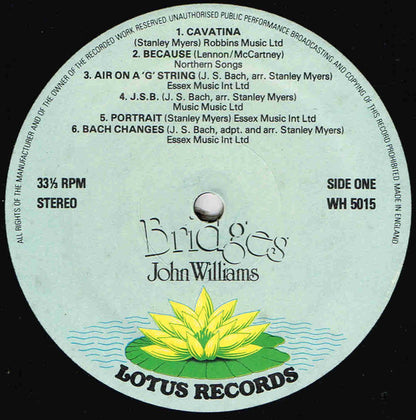 John Williams (7) : Bridges (LP, Album, Comp)