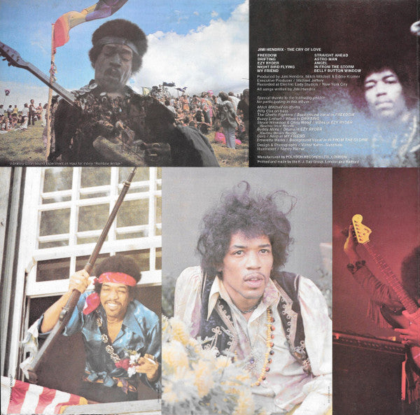 Jimi Hendrix : The Cry Of Love (LP, Album, Gat)